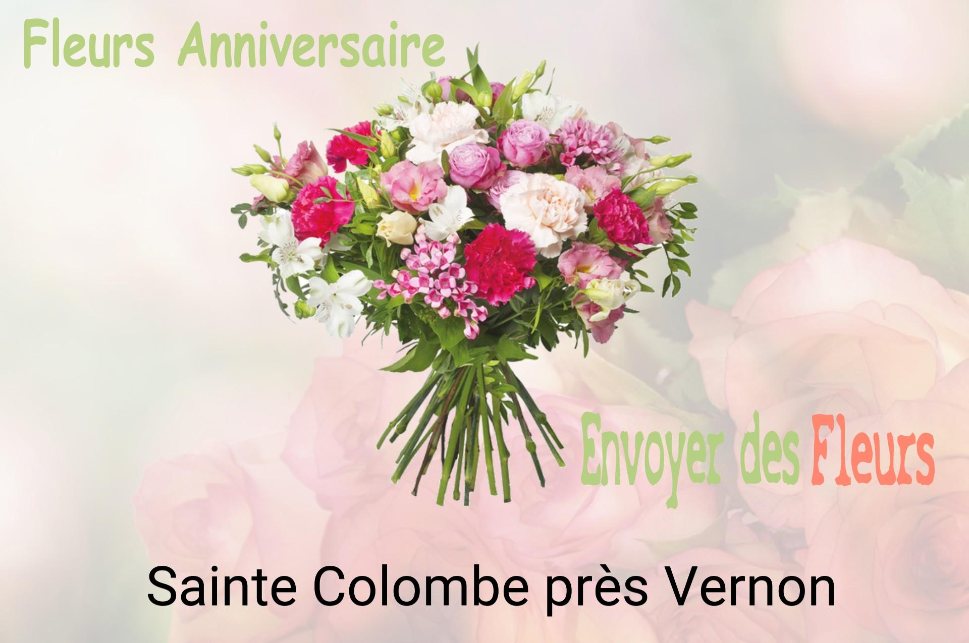 Bouquet de fleurs d’anniversaire livré à Sainte-Colombe-près-Vernon